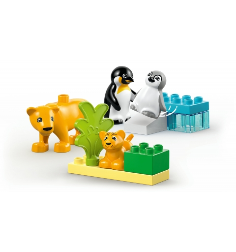 LEGO Familias de la Fauna Salvaje Pingüinos y Leones