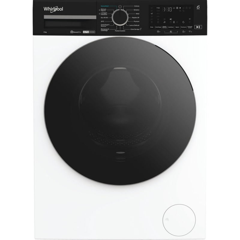 Whirlpool WPM 911W ADS IT Waschmaschine Frontlader 9 kg 1400 RPM Weiß