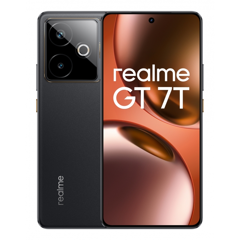 realme GT 7T 17,3 cm (6.8") Doppia SIM Android 15 5G USB tipo-C 12 GB 256 GB 7000 mAh Nero