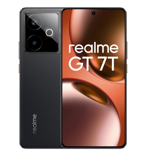 realme GT 7T 17,3 cm (6.8") Double SIM Android 15 5G USB Type-C 12 Go 256 Go 7000 mAh Noir
