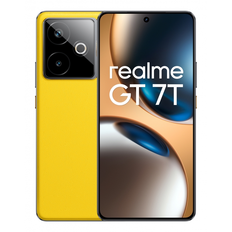 realme GT 7T 17,3 cm (6.8") Doppia SIM Android 15 5G USB tipo-C 12 GB 256 GB 7000 mAh Giallo