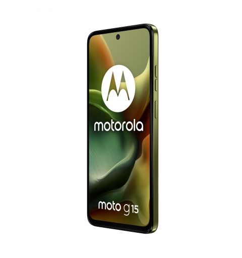 Motorola moto g15 17,1 cm (6.72") Double SIM Android 15 4G USB Type-C 8 Go 128 Go 5200 mAh Vert
