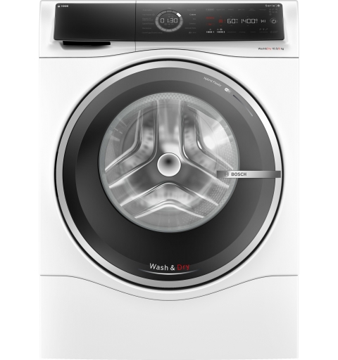 Bosch WNC254A0IT Waschtrockner Freistehend Frontlader Weiß D