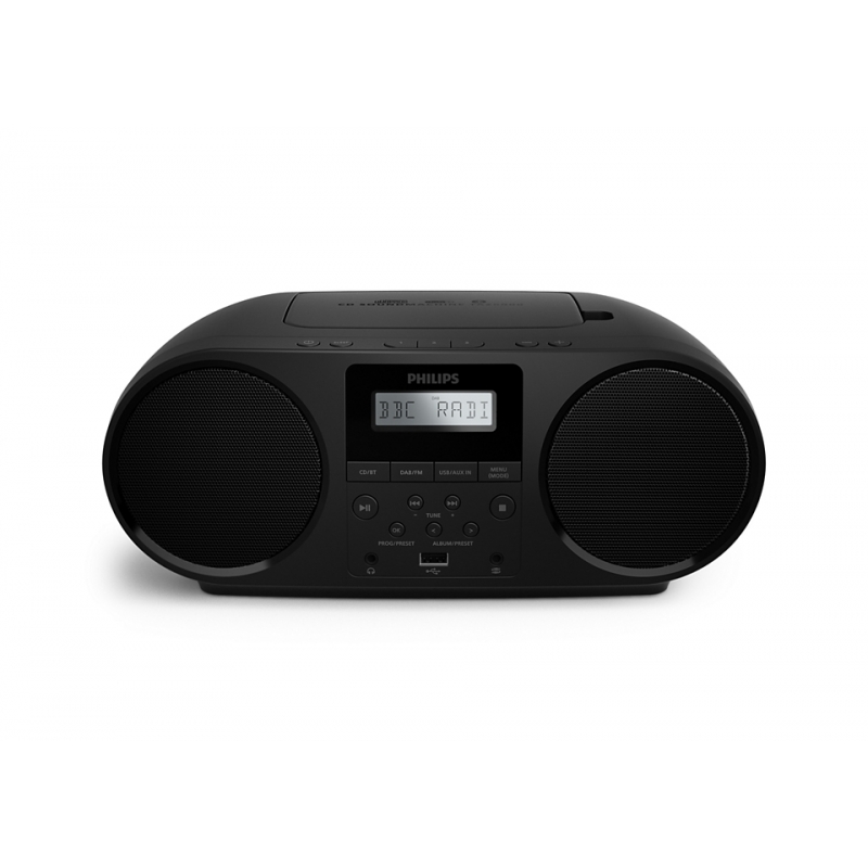 Philips TAZ6000 10 CD player Portable CD player Black