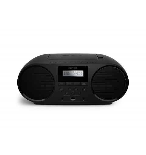 Philips TAZ6000 10 CD player Portable CD player Black