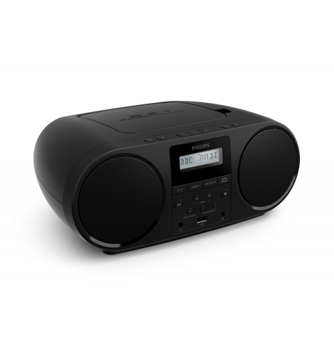 Philips TAZ6000 10 CD player Portable CD player Black