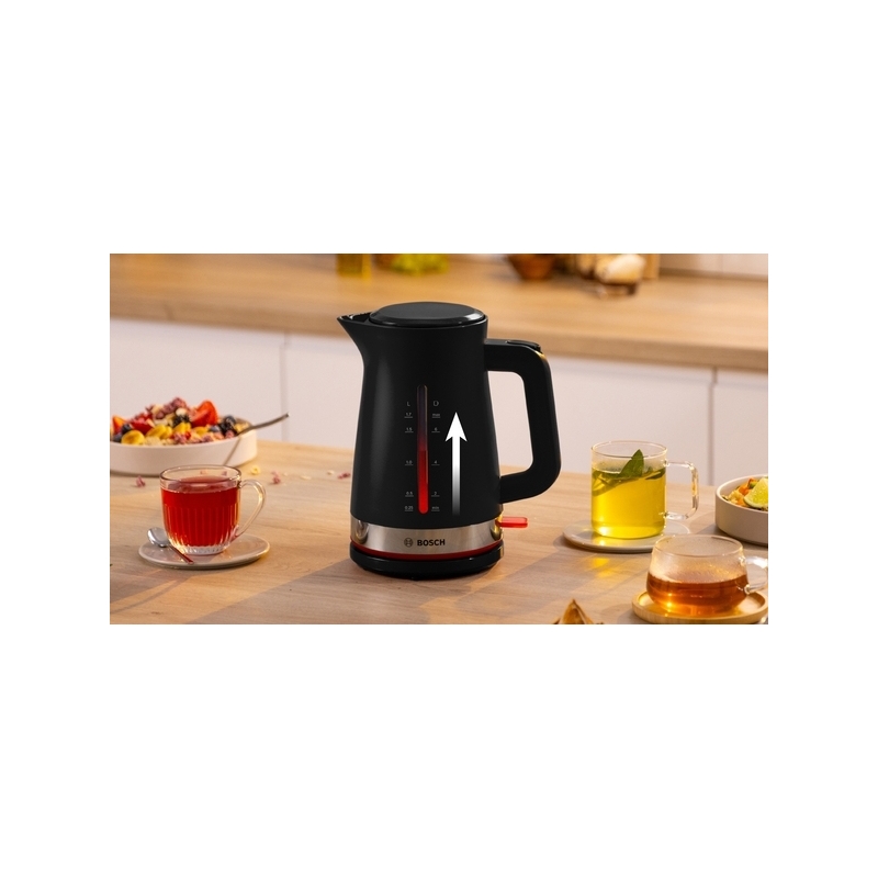 Bosch TWK4M223 bouilloire 1,7 L 2400 W Noir