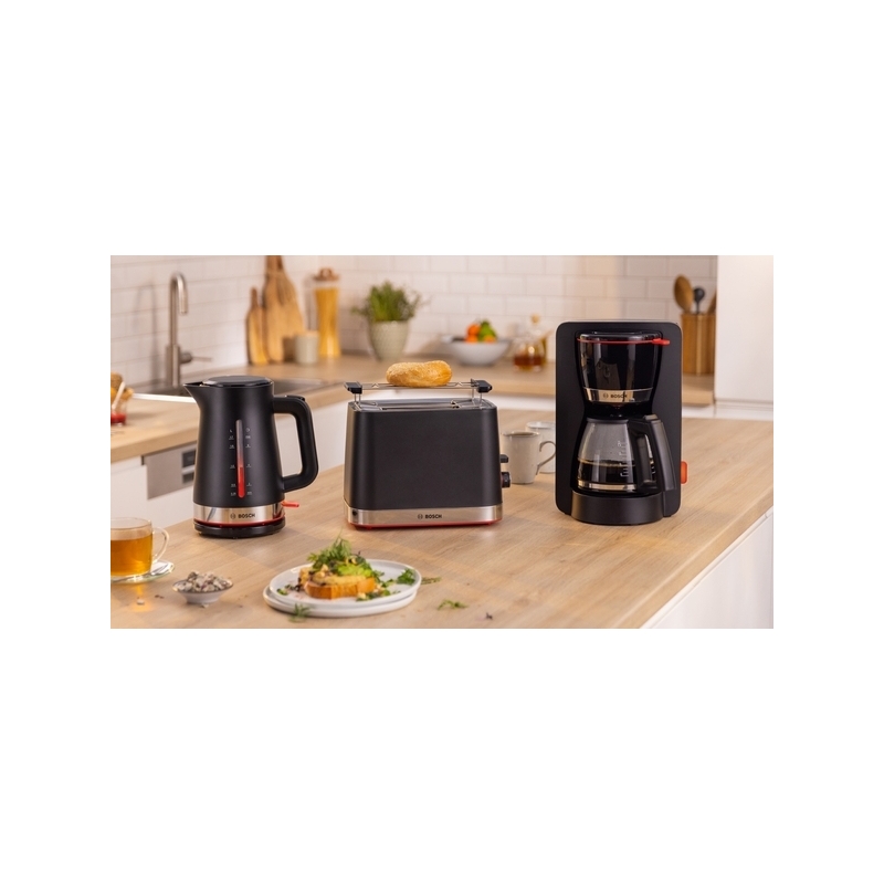 Bosch TWK4M223 bouilloire 1,7 L 2400 W Noir