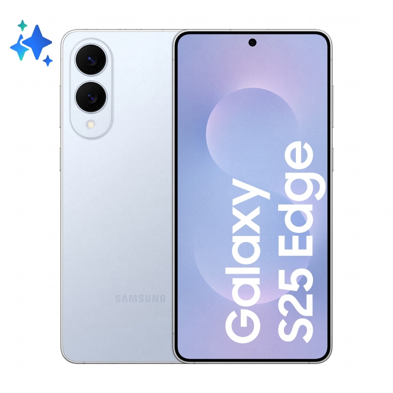 Samsung Galaxy S25 Edge 17 cm (6.7") Double SIM Android 15 5G USB Type-C 12 Go 512 Go 3900 mAh Bleu