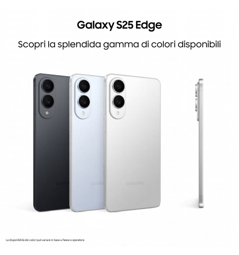 Samsung Galaxy SM-S937BZSGEUE Smartphone 17 cm (6.7") Dual-SIM Android 15 5G USB Typ-C 12 GB 512 GB 3900 mAh Silber