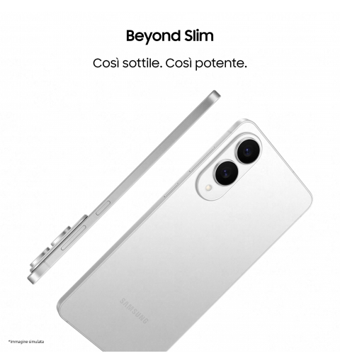 Samsung Galaxy SM-S937BZSGEUE Smartphone 17 cm (6.7") Dual-SIM Android 15 5G USB Typ-C 12 GB 512 GB 3900 mAh Silber