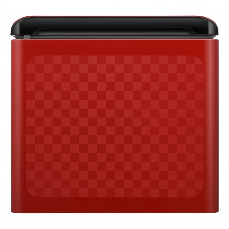 Hisense RR106D4CRE frigo combine Pose libre 82 L E Rouge