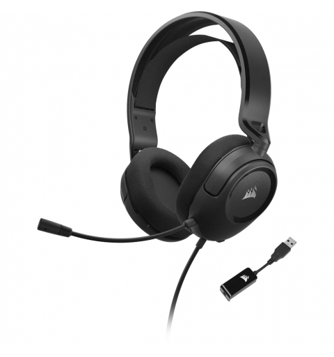 Corsair HS35 SURROUND v2 Headset Wired Head-band Gaming Black
