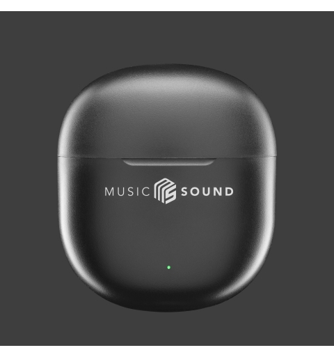 Music Sound Breeze Auricolare Bluetooth a capsula con case colorata