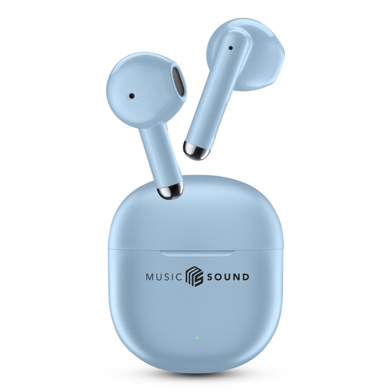 Music Sound 8018080491184 Headset Wireless In-ear Calls Music Bluetooth Blue