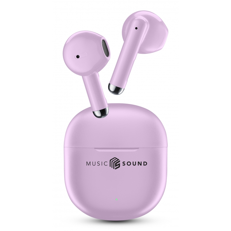 Music Sound 8018080491177 Auriculares Inalámbrico Dentro de oído Llamadas Música Bluetooth Rosa