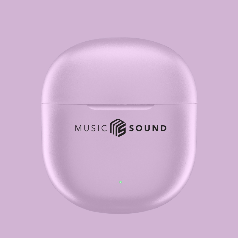 Music Sound 8018080491177 Kopfhörer Kabellos im Ohr Anrufe Musik Bluetooth Pink