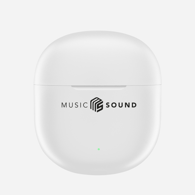 Music Sound 8018080491153 Auriculares Inalámbrico Dentro de oído Llamadas Música Bluetooth Blanco