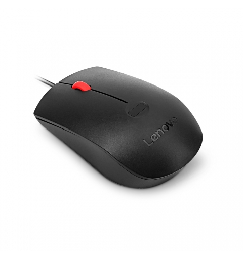 Lenovo 4Y51M03357 ratón Oficina Ambidextro USB tipo A Óptico 1600 DPI