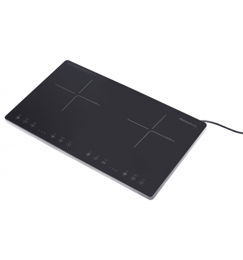 Melchioni 118360034 plaque Noir Intégré 58 cm Plaque avec zone à induction 2 zone(s)