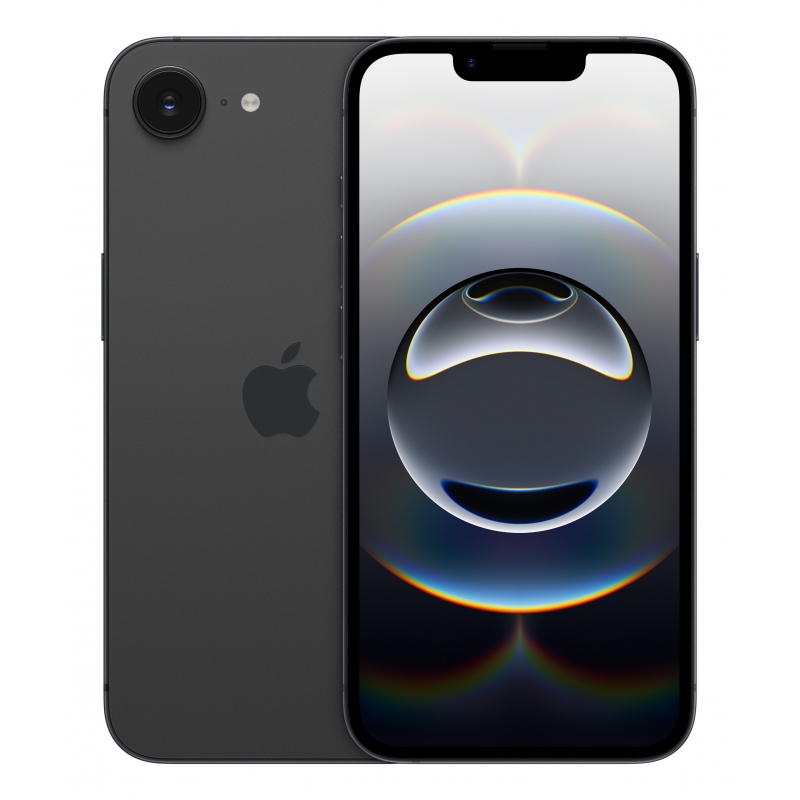 Apple iPhone 16e 15,5 cm (6.1") Double SIM iOS 18 5G USB Type-C 256 Go Noir
