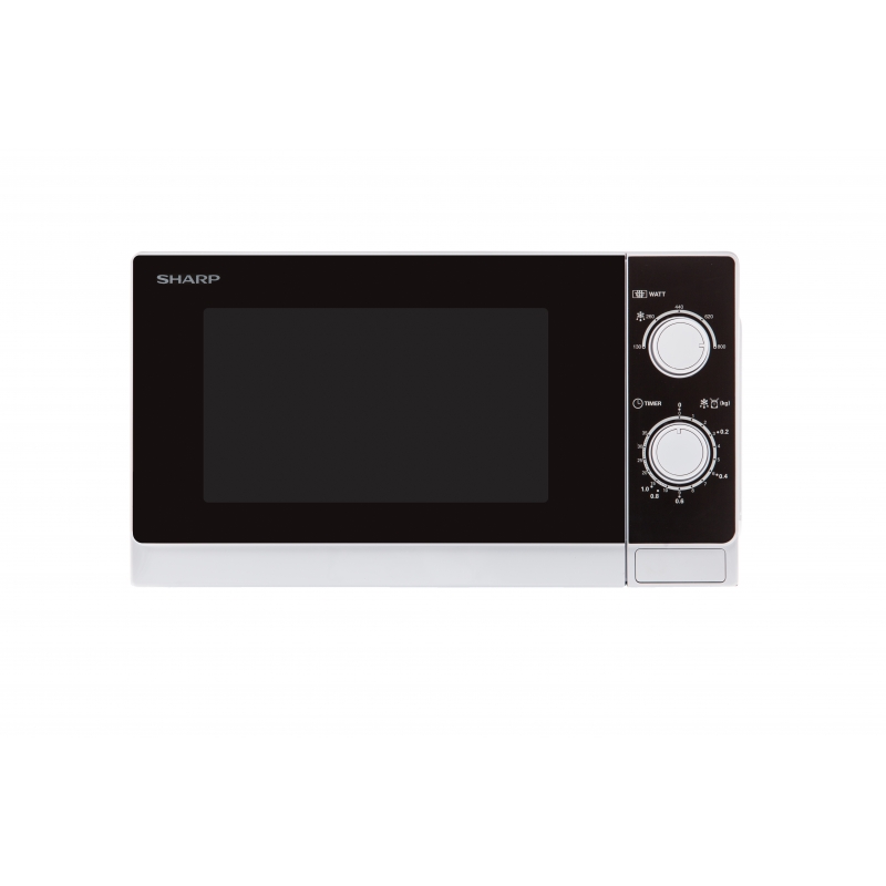 Sharp Home Appliances R-200WW Negro, Blanco Solo microondas Encimera 20 L 800 W