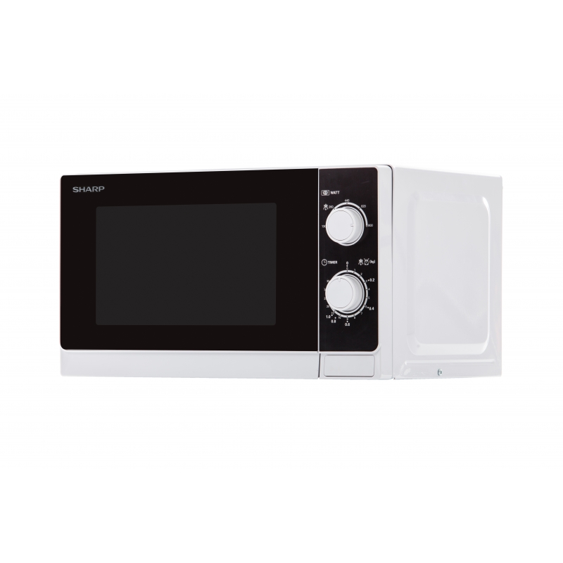 Sharp Home Appliances R-200WW Negro, Blanco Solo microondas Encimera 20 L 800 W