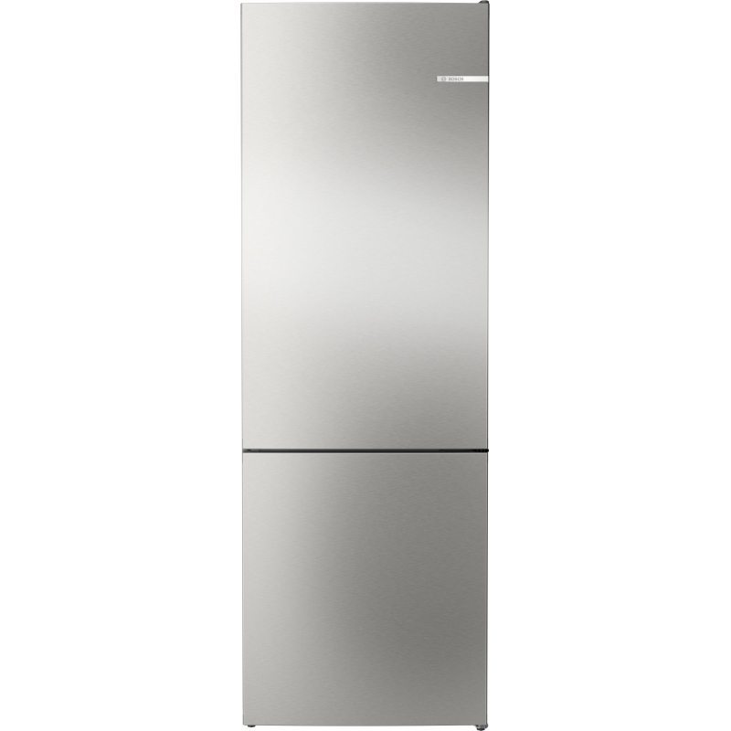 Bosch Serie 4 KGN492IAF , Frigorifero combinato da libera installazione, 203 x 70 cm, Acciaio spazzolato anti-impronta Classe A