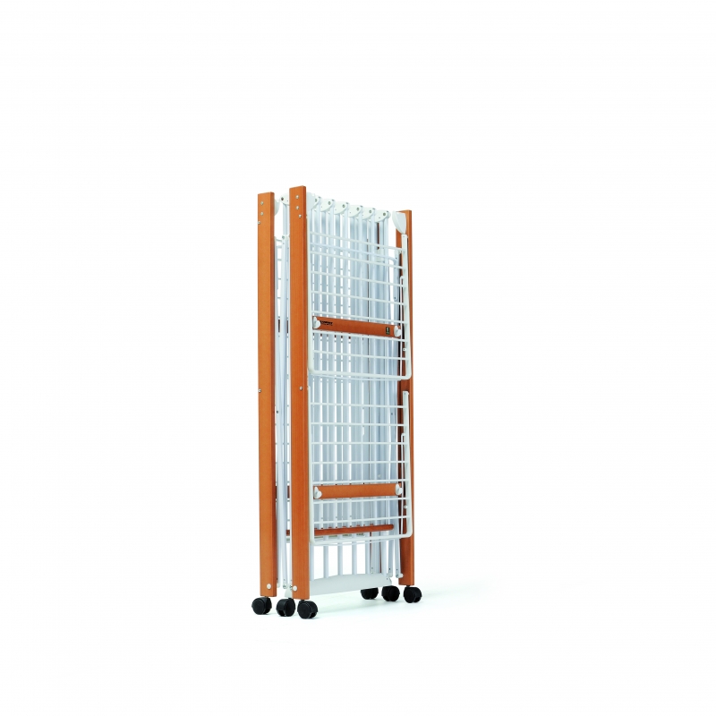 Foppapedretti Allungo Floor-standing rack Black, Walnut, White