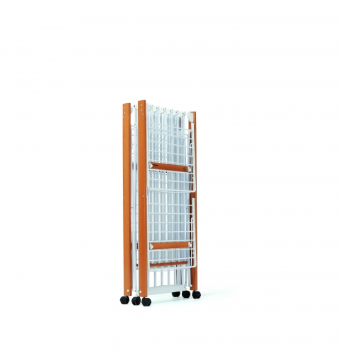 Foppapedretti Allungo Floor-standing rack Black, Walnut, White