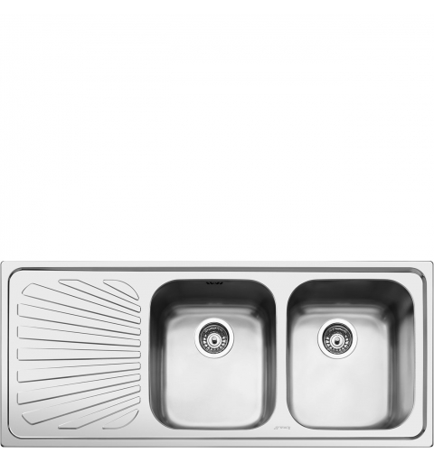 Smeg SP116S lavello Lavello montato su piano Rettangolare Acciaio inox