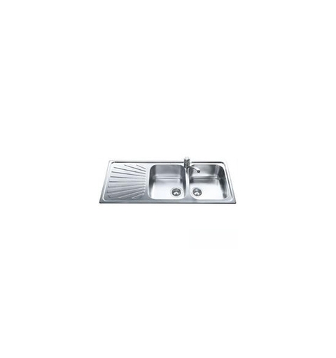 Smeg SP116S lavello Lavello montato su piano Rettangolare Acciaio inox