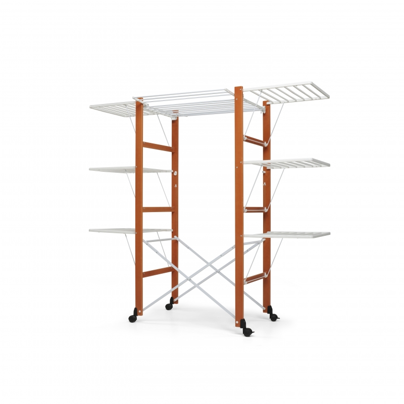 Foppapedretti Ursus Floor-standing rack Black, Walnut, White