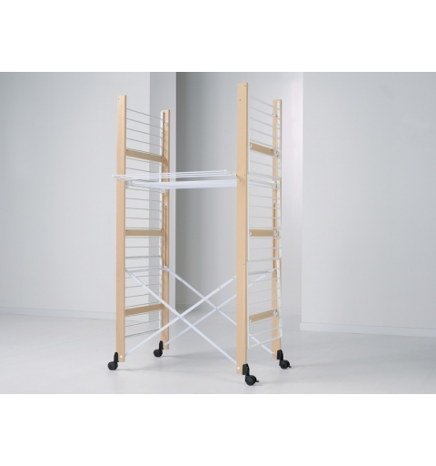 Foppapedretti Ursus Floor-standing rack Black, Walnut, White