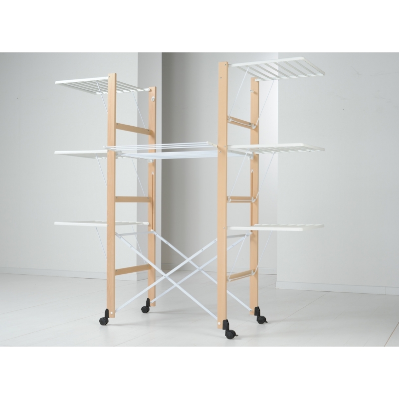 Foppapedretti Ursus Floor-standing rack Black, Walnut, White