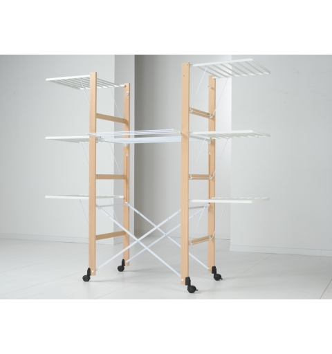 Foppapedretti Ursus Floor-standing rack Black, Walnut, White
