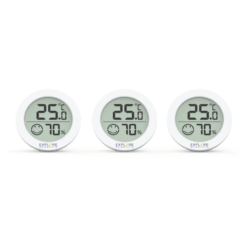 Explore Scientific WSH0008 Drinnen Elektronisches Hygrometer Weiß
