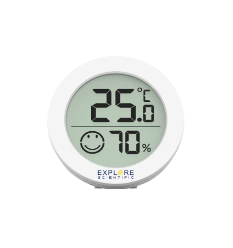 Explore Scientific WSH0008 Drinnen Elektronisches Hygrometer Weiß