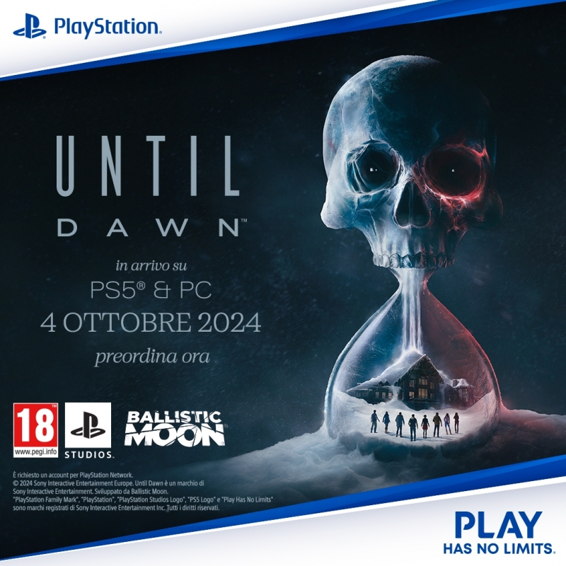 Sony Until Dawn Standard Multilingue PlayStation 5
