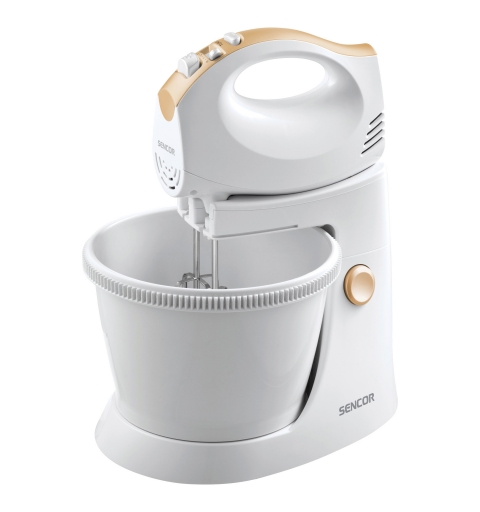 Sencor SHM 5330 EUE3 batidora Batidora de mano 500 W Blanco, Amarillo