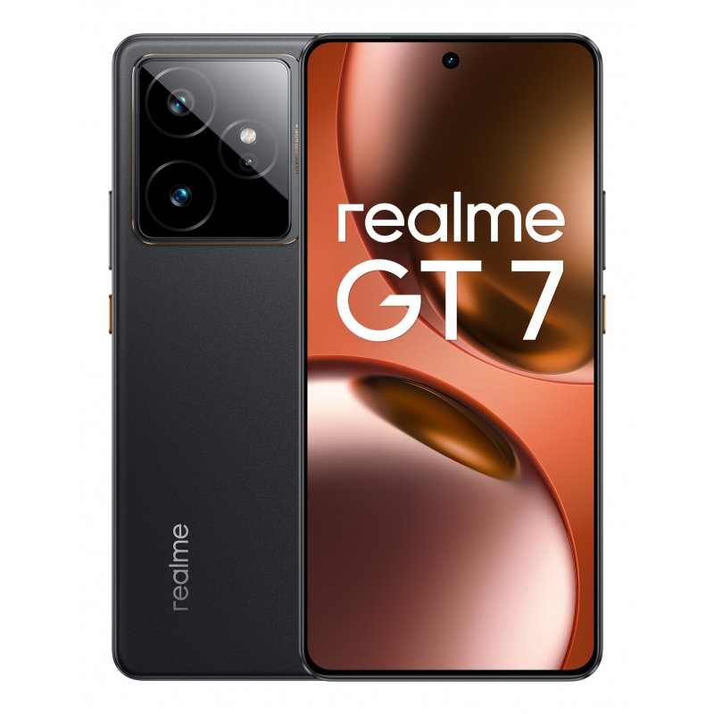 realme GT 7 17,2 cm (6.78") Doppia SIM Android 15 5G USB tipo-C 12 GB 512 GB 7000 mAh Nero