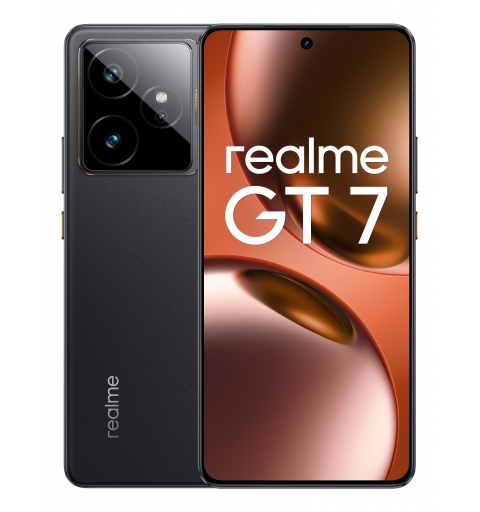 realme GT 7 17,2 cm (6.78") Doppia SIM Android 15 5G USB tipo-C 12 GB 512 GB 7000 mAh Nero