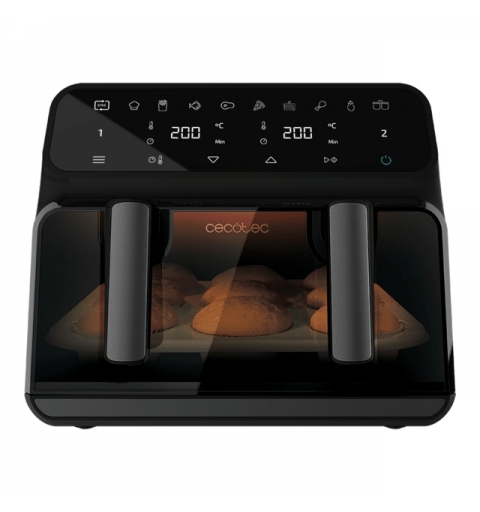 Cecotec 04986 freidora Sencillo 9 L Independiente 2850 W Freidora de aire caliente Negro