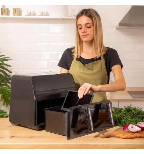 Cecotec 04986 friggitrice Singolo 9 L Indipendente 2850 W Friggitrice ad aria calda Nero