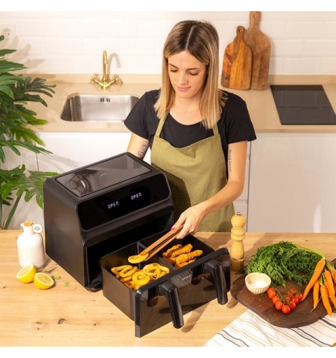 Cecotec 04986 friteuse Unique 9 L Autonome 2850 W Friteuse d’air chaud Noir