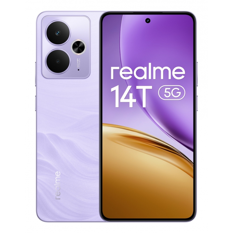 realme 14T 16.9 cm (6.67") Android 15 5G 8 GB 256 GB 6000 mAh Purple