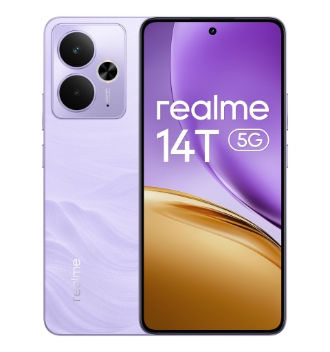 realme 14T 16,9 cm (6.67") Android 15 5G 8 GB 256 GB 6000 mAh Violett