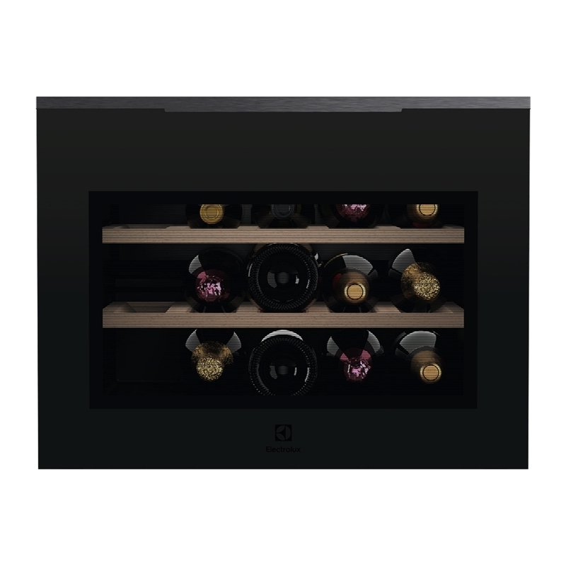 Electrolux KBW6T Cantinetta vino con compressore Da incasso Nero 15 bottiglia bottiglie