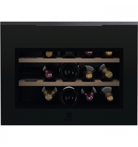 Electrolux KBW6T Cantinetta vino con compressore Da incasso Nero 15 bottiglia bottiglie