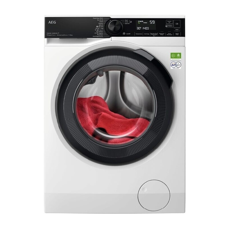 AEG Serie 8000 LR8FH104VY lavadora Carga frontal 10 kg 1351 RPM Blanco